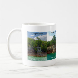 Foto van Rocks National Lakeshore-mok voor koffie Koffiemok