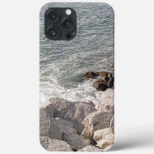 Foto van Rocky Ocean Shore Case-Mate iPhone Case (Achterkant)