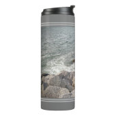 Foto van Rocky Ocean Shore Thermosbeker (Gedraaid links)