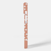 Foto van Romantic Love Heart Modern Trendy Girly Case-Mate iPhone Case (Achterkant / Links)