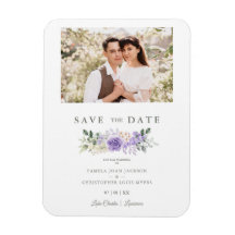 Foto van Romantic Paarse Shades Rozen Wreath Weddi