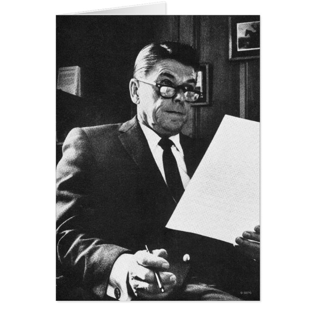 Foto van Ronald Reagan (Voorkant)