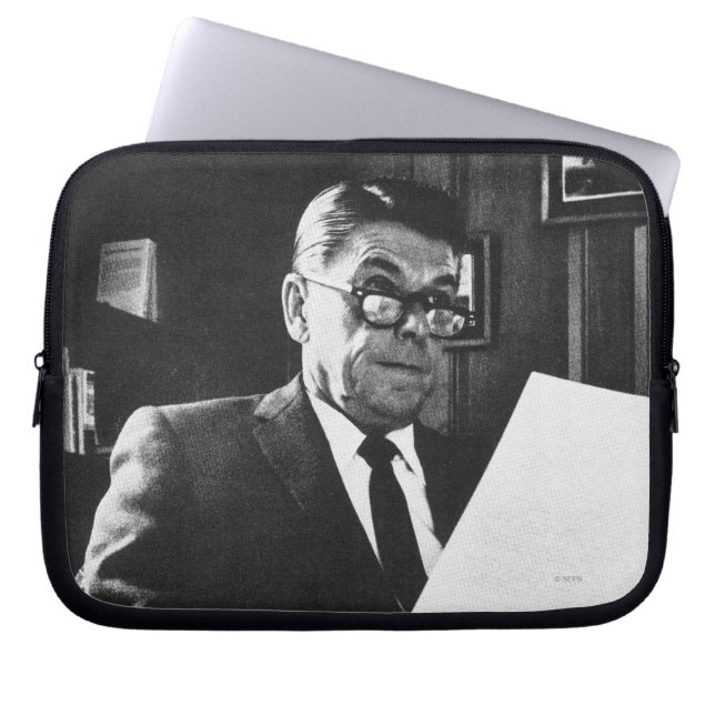 Foto van Ronald Reagan Laptop Sleeve (Voorkant)