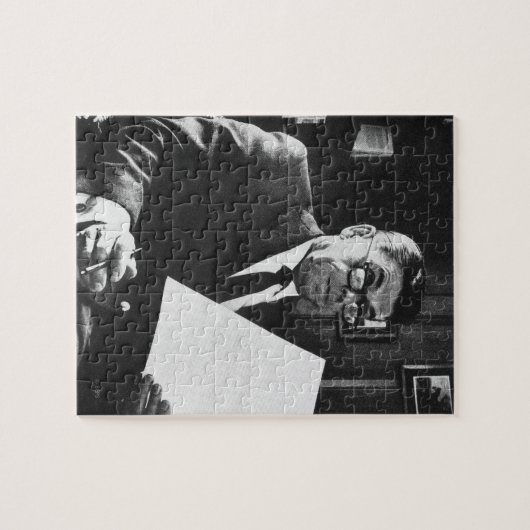 Foto van Ronald Reagan Legpuzzel (Horizontaal)