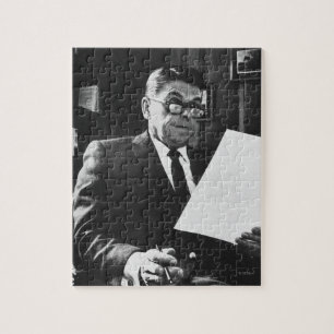 Foto van Ronald Reagan Legpuzzel
