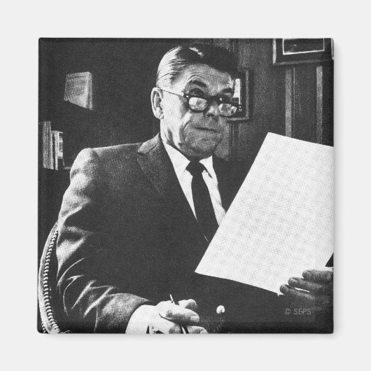 Foto van Ronald Reagan Magneet (Voorkant)