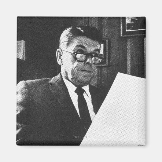 Foto van Ronald Reagan Magneet (Voorkant)