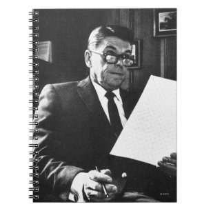 Foto van Ronald Reagan Notitieboek