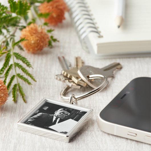 Foto van Ronald Reagan Sleutelhanger (Zijkant)