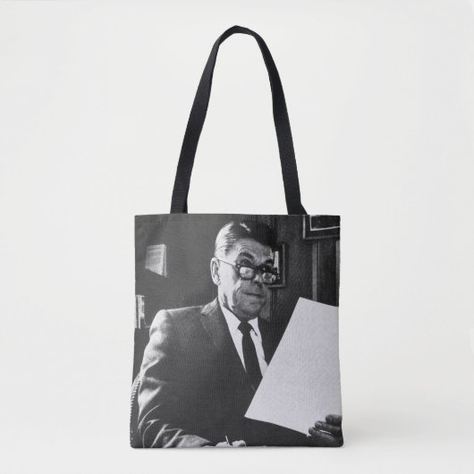 Foto van Ronald Reagan Tote Bag (Voorkant)
