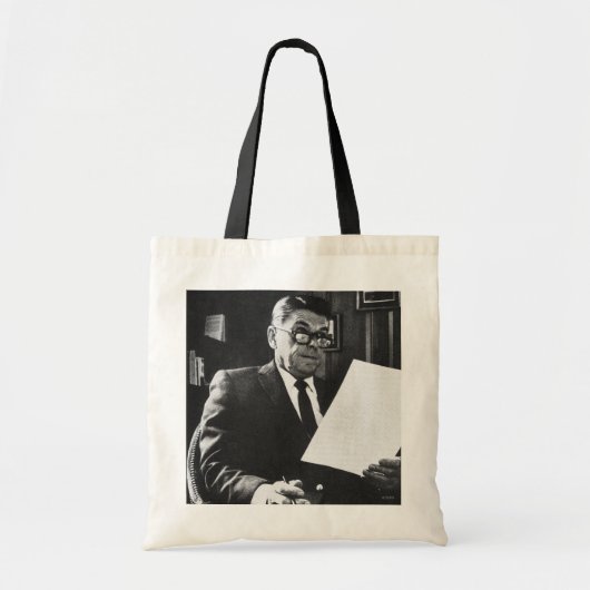 Foto van Ronald Reagan Tote Bag (Voorkant)