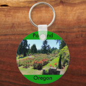 Foto van Roos Garden, Portland, Oregon Sleutelhanger (Voorkant)