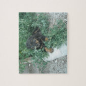 Foto van Rottweiler Puppy Legpuzzel (Verticaal)