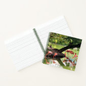 Foto van roze flamingo Flock Wildlife Notitieboek (Binnen)