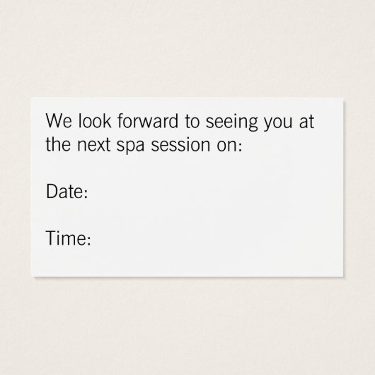 Foto van Roze kerstcacti Bloom Visitekaartjes (Achterkant)