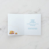 Foto van roze schildpadden Baby Boy Aankondiging v (Binnen)