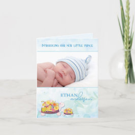 Foto van roze schildpadden Baby Boy Aankondiging v