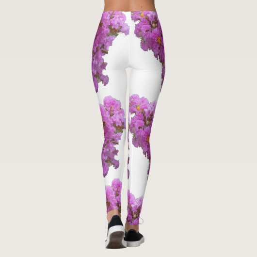 Foto van roze schildpadschilfers op verbluffende w leggings (Achterkant)