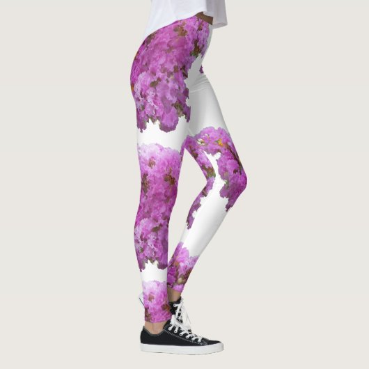Foto van roze schildpadschilfers op verbluffende w leggings (Rechts)