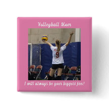 Foto van Roze Volleyball mama