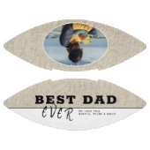 Foto van Rustic Beige Best Pap Ever Vader Day Foto American Football (Panelen)