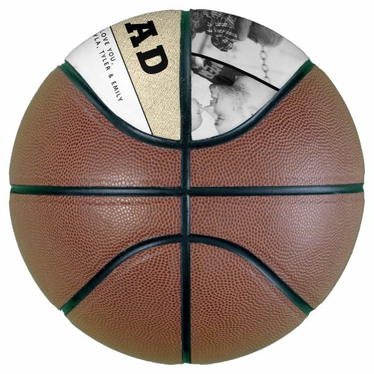 Foto van Rustic Best Pap Ever Vader Dag 3 Basketbal (Rechts)