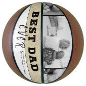 Foto van Rustic Best Pap Ever Vader Dag 3 Basketbal (Verticaal)