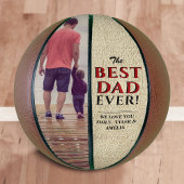 Foto van Rustic Best Pap Ever Vader Day Basketbal