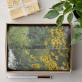 Foto van Rustic Bird House Floral Tissuepapier (Geschenk)