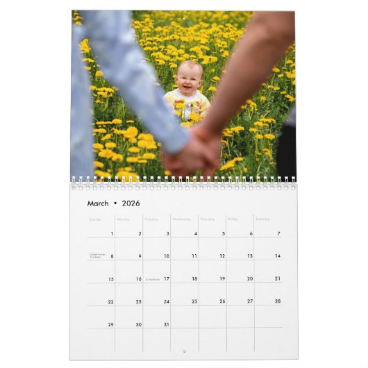 Foto van Rustic Elegant Kalender (Mar 2026)