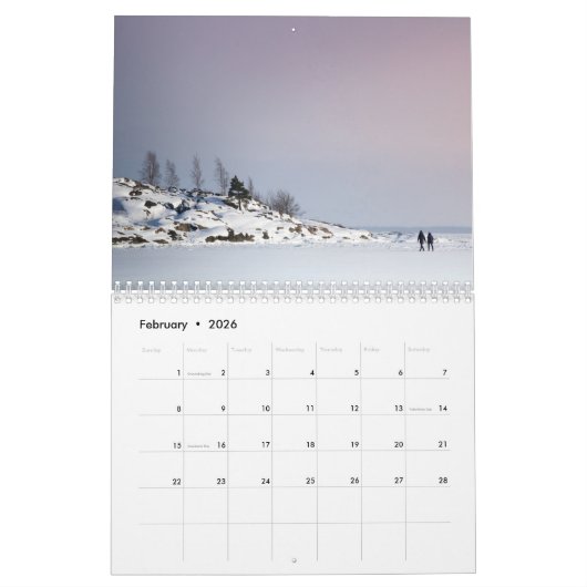 Foto van Rustic Elegant Kalender (Feb 2026)