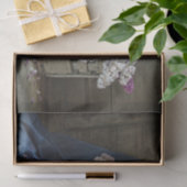 Foto van Rustic Paars en White Lilacs Tissuepapier (Geschenk)