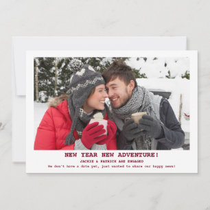 Foto van Rustic Wedding Verloving Kaart