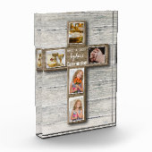 Foto van Rustic Wood Cross First (Links)