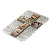 Foto van Rustic Wood Cross First Magneet (Linkerzijde)