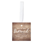 Foto van Rustic Wood: eerste kerstfeest Decoratie (Voorkant)