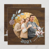 Foto van Rustic Wood Kijk Kerstmis (Voorkant / Achterkant)