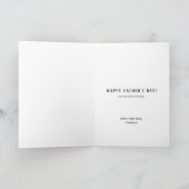 Foto van Rustic World's Best Dog Dad Vaderdag Kaart (Binnen)