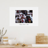 Foto van S. Gregorio Armeno's Street Poster (Keuken)