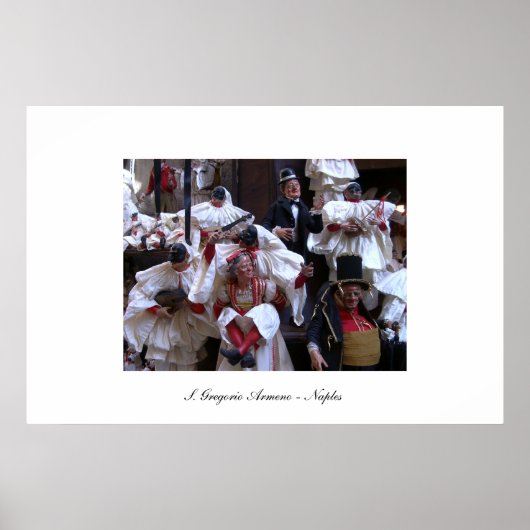 Foto van S. Gregorio Armeno's Street Poster (Voorkant)