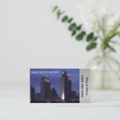 Foto van San Diego Visitekaartje (Staand voorkant)