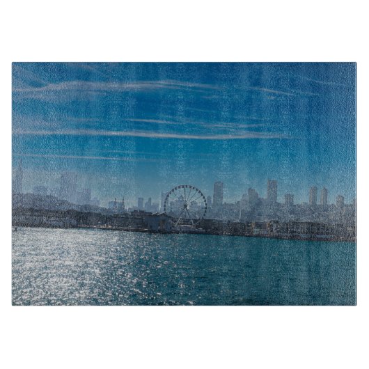 Foto van San Francisco Pier 39 Waterfront Snijplank (Voorkant)