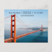 Foto van San Francisco - Save the Date Post Kaart (Voorkant)
