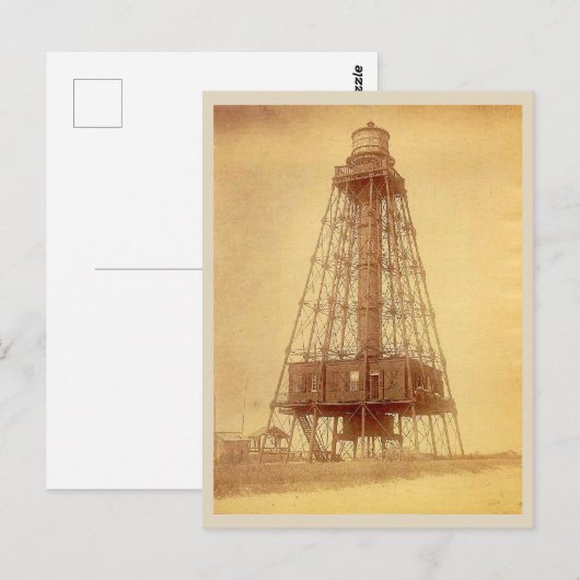 foto van Sand Key Lighthouse Florida Briefkaart (Voorkant / Achterkant)