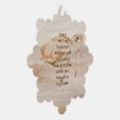 Foto van Sandy Beach Zee Turtle Ornament Kaart (Rechts)