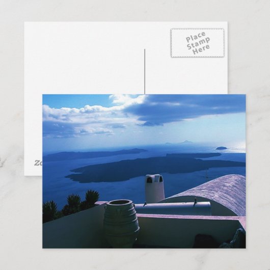 Foto van Santorini Briefkaart (Voorkant / Achterkant)