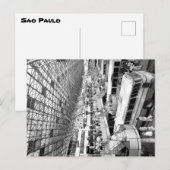 foto van Sao Paulo Bus Terminal Briefkaart (Voorkant / Achterkant)