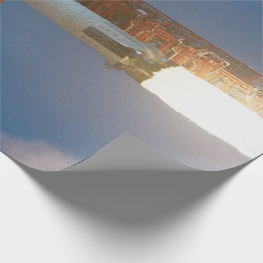 foto van Saturnus V Cadeaupapier (Hoek)