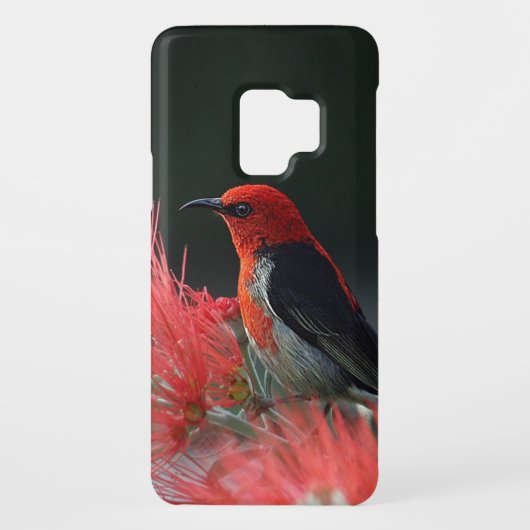 Foto van Scarlet Honeyater Case-Mate Samsung Galaxy Hoesje (Achterkant)