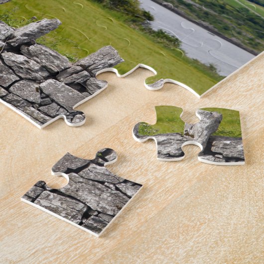 Foto van schilderachtig Burren County Claire Irela Legpuzzel (Zijkant)
